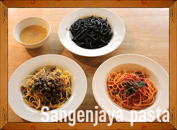 Sangenjaya pasta